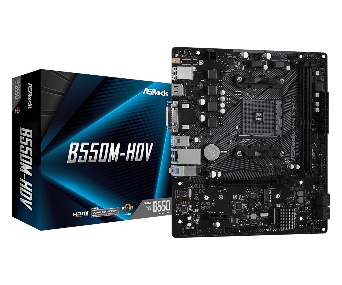 ASRock B550M-HDV ASRock B550M-HDV