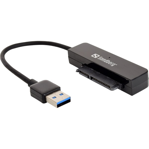 Kábel Átalakító - USB3.0 to SATA Link (fekete; USB bemenet - SATA 2,5