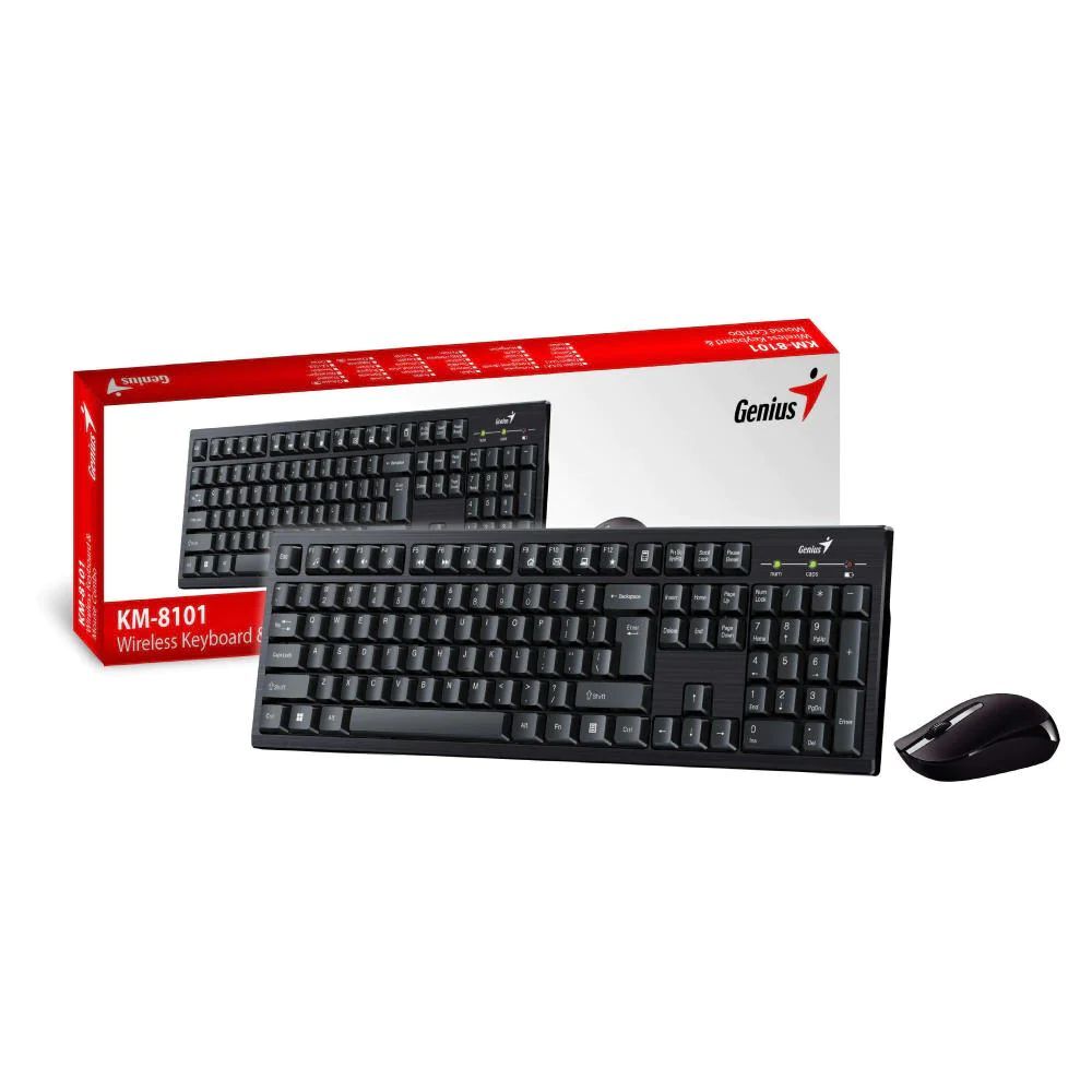 Genius KM-8101 Wireless Keyboard Black HU Genius KM-8101 Wireless Keyboard Black HU