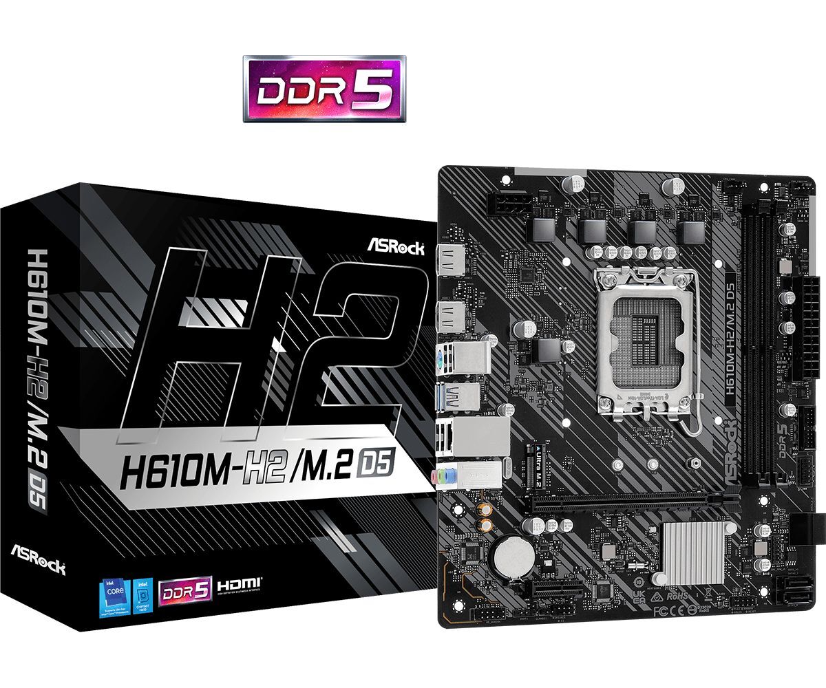 ASRock H610M-H2/M.2 D5 ASRock H610M-H2/M.2 D5