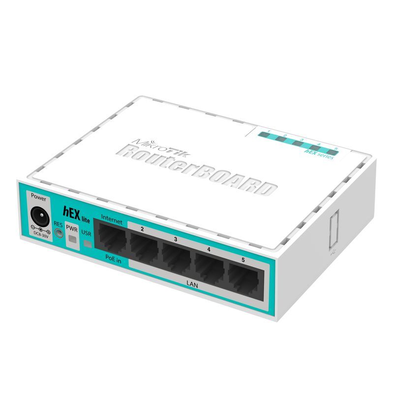 Vezetékes Router 5 x 10/100 RJ45 RouterBOARD RB750 r2 Vezetékes Router 5 x 10/100 RJ45 RouterBOARD RB750 r2