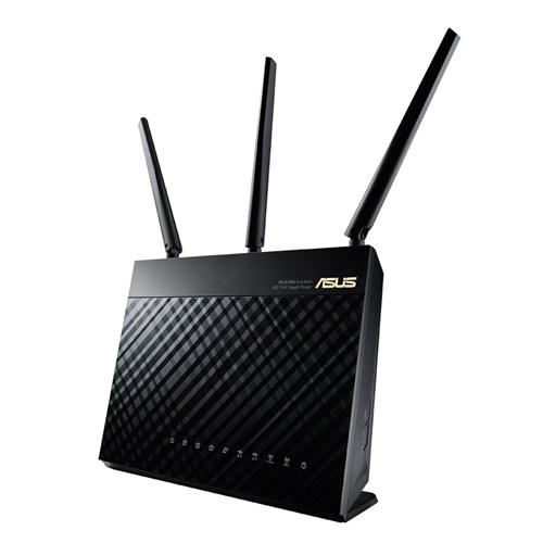 Wireless Router 1900Mbps RT-AC68U 1x WAN (1000Mbps) + 4x LAN (1000Mbps)