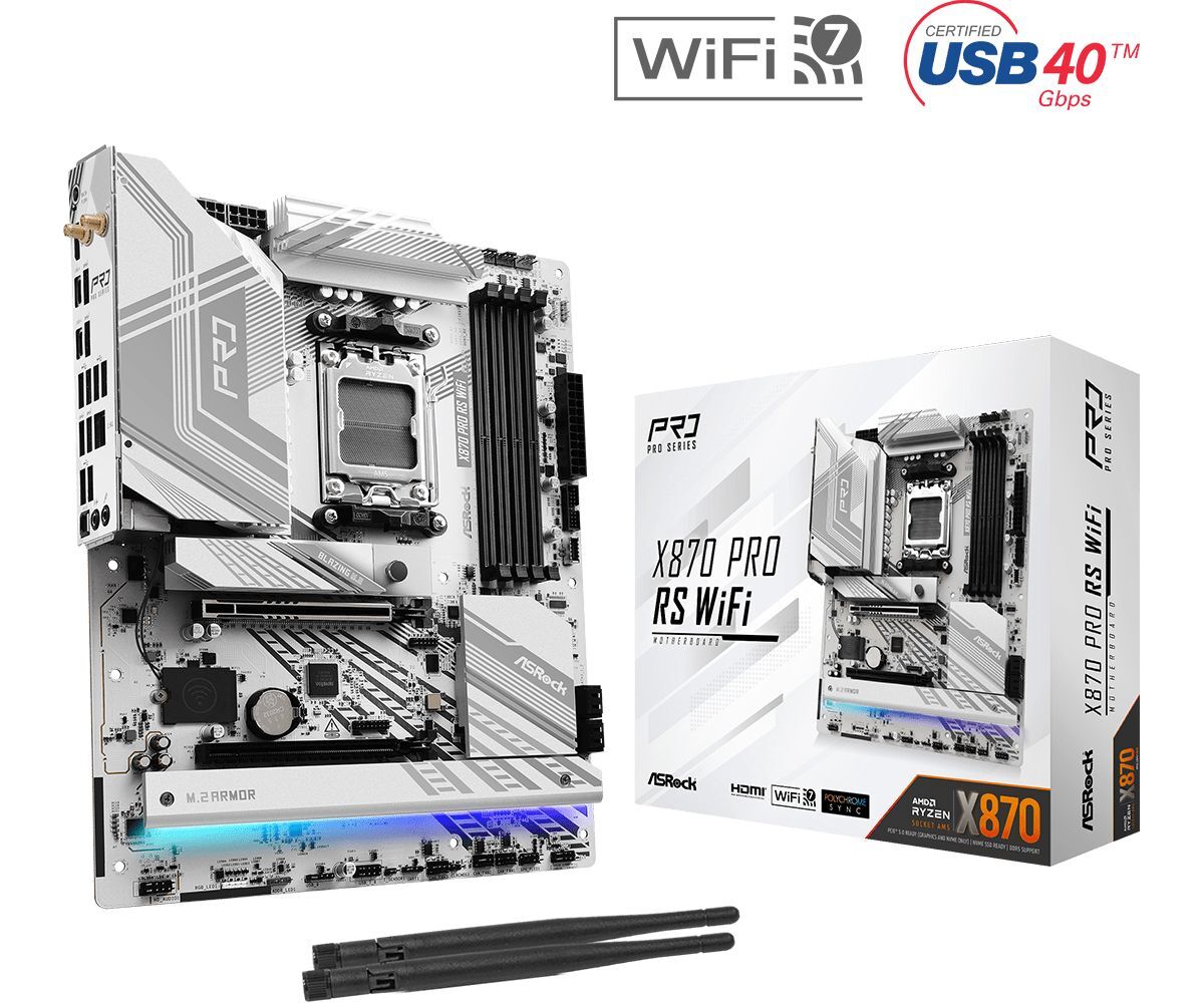 ASRock X870 PRO RS WIFI ASRock X870 PRO RS WIFI