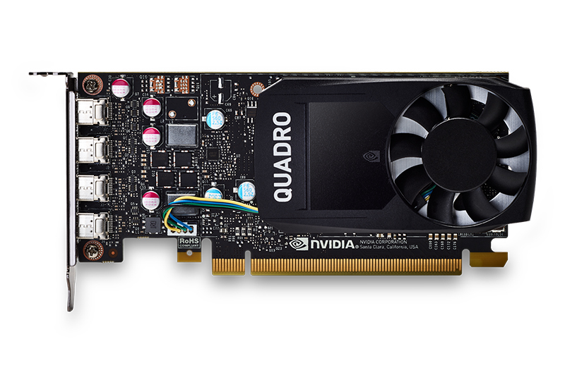 NVIDIA Quadro P1000 4GB GDDR5 128bit NVIDIA Quadro P1000 4GB GDDR5 128bit