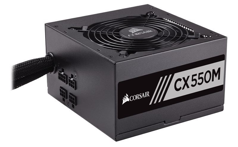 CX550M - 550W, 80+ Bronze, 12cm, Aktív PFC CX550M - 550W, 80+ Bronze, 12cm, Aktív PFC