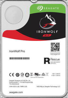 IronWolf Pro - 12TB 7200rpm SATA3 256MB 3.5" IronWolf Pro - 12TB 7200rpm SATA3 256MB 3.5"