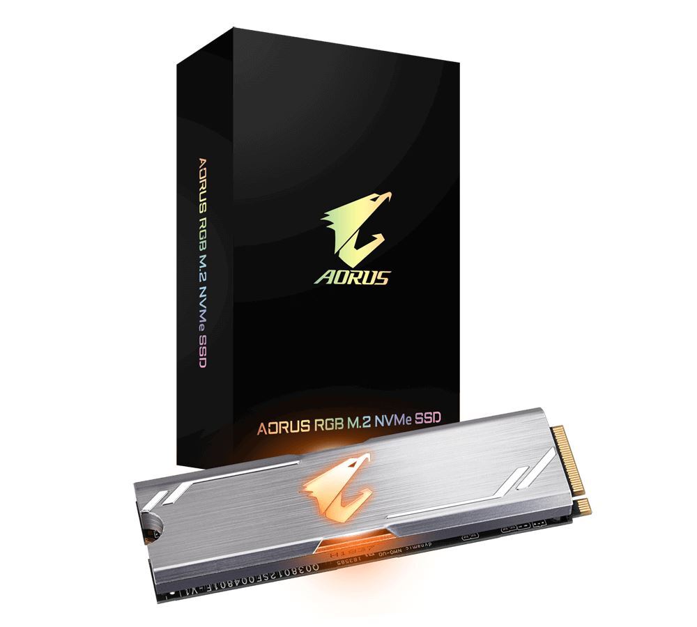 Aorus RGB - 256GB M.2 NVMe Aorus RGB - 256GB M.2 NVMe